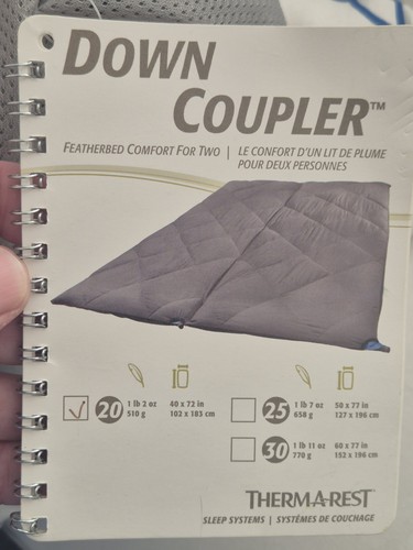 Thermarest down coupler kit - thermarest,