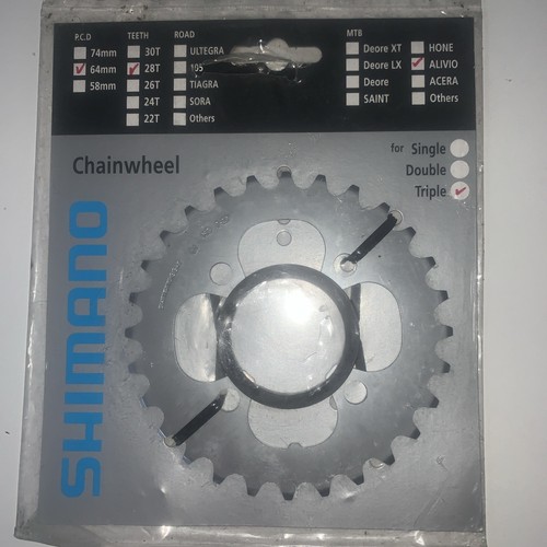 New shimano chainwheel 64mm - shimano,