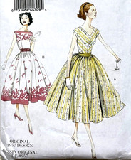 VOGUE V8789 - Misses '57 Design Dress Sewing Pattern....Sizes 6-14 (cut 14)