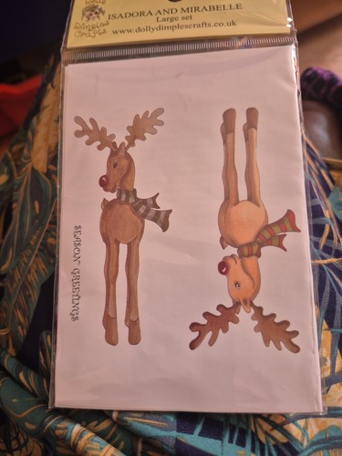 Reindeer clear stamp - 2,