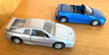 Lotus Sports Cars + Elan + Esprit diecast models