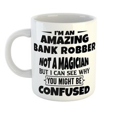 AN AMAZING BANK ROBBER NOT A