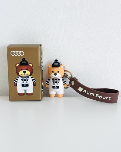 Audi sport bear keychain - audi,