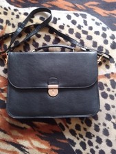 Black Faux Leather St Michaels