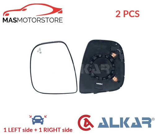 Rear view mirror glass pair - view,