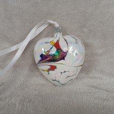 Handblown Art Glass Heart
