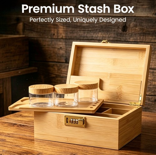 Wooden storage box - storage,