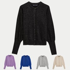 Ladies M&S Sparkly Crew Neck