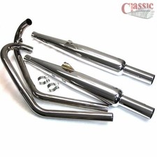 BSA Rocket Goldstar Silencers