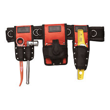 Ballistic Nylon Scaffolding Tool Belt Set With Tools (Stabila, IMN, Priory)