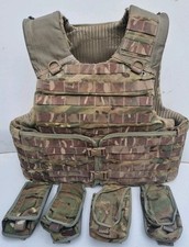 Genuine British Army MTP OSPREY MK4 BODY ARMOUR VEST + FILLERS + Pouches 190/108