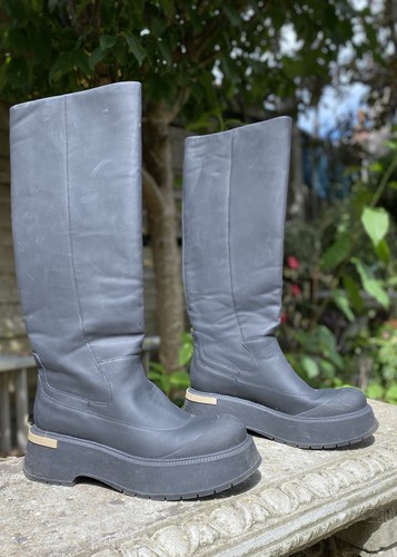 Zara tall black - zara, chunky