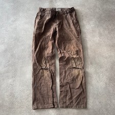 Carhartt Trousers Boys 24" Y2K Relaxed Fit Workwear Pants, Brown