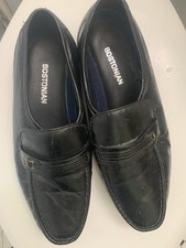Bostonian black leather loafer - black,
