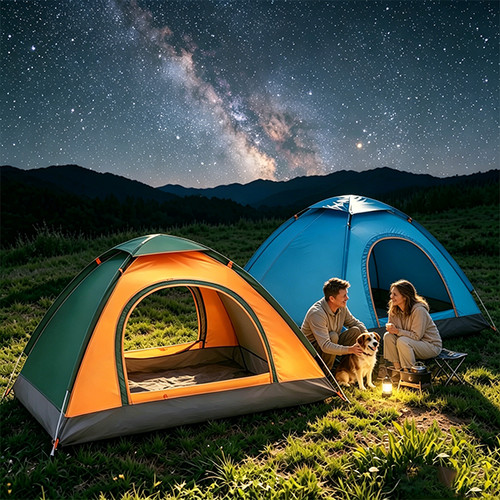 Camping tent man dome - tent, 1/2/3