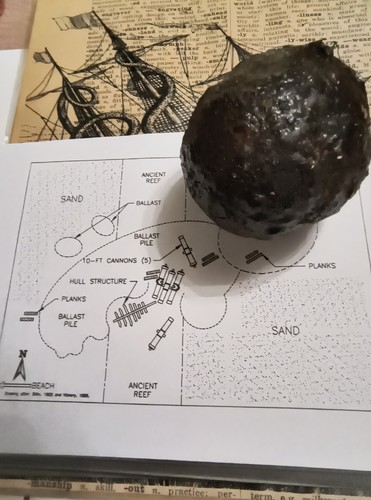1715 fleet cannon ball - fleet,
