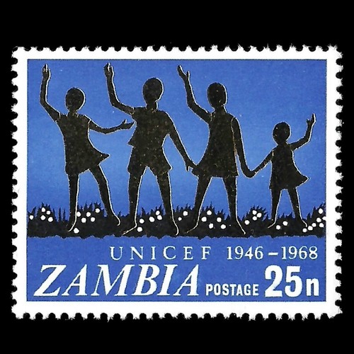 Zambia 1968 25n - 🇿🇲, :