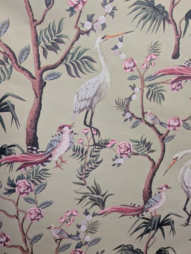 Vector flowers and birds