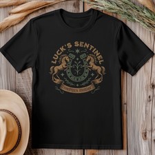 Luck's Sentinel T-Shirt Western Line Dancing Cowboy T-Shirt