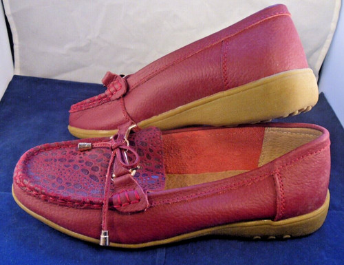 Cushion walk claret red loafer - walk,