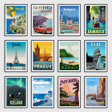 Vintage Travel Posters Retro