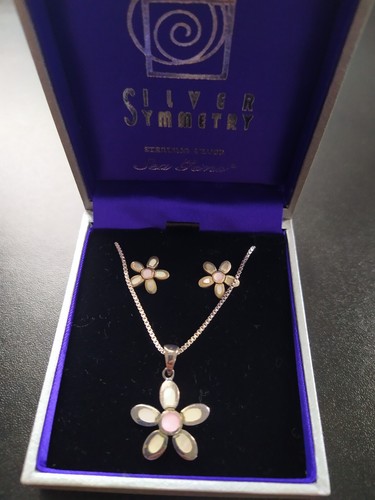 Sea gems pearl flower - sea, necklace