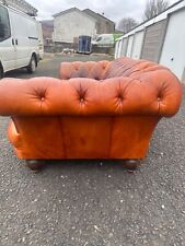 OSKAR TETRAD - BUFFALO LEATHER - FOUR PERSON SOFA