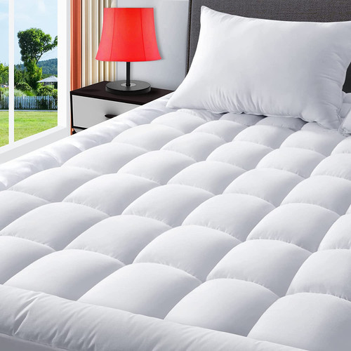 Quilted mattress pad cooling - quilted,