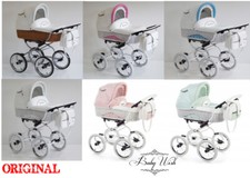 Scarlett wicker pram baby - scarlett,