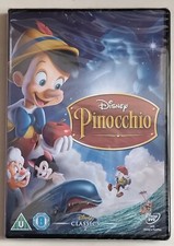 Pinocchio Disney DVD New
