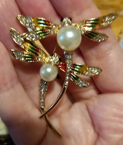 Vintage style faux pearl - style,