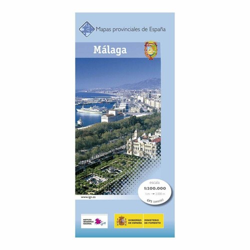 Spain provincial map malaga - provincial,