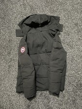 Canada Goose Wyndham Men's Jacket Size M Black Good Condition Pre Loved