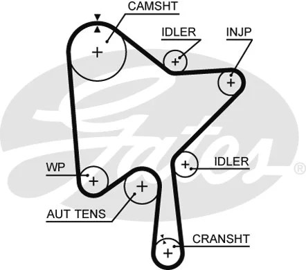 Water pump timing - water, &
