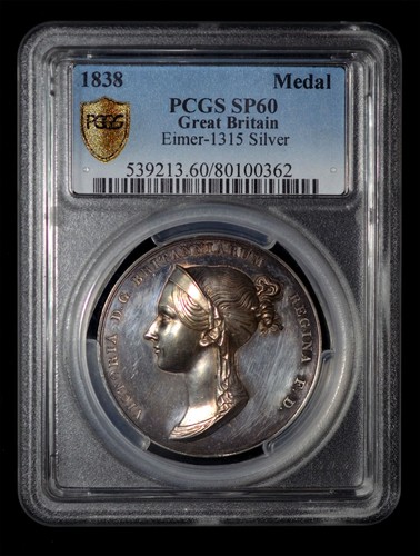 Pcgs sp60 1838 great - pcgs,