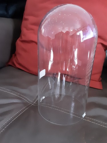 Vintage glass dome - glass, replacement