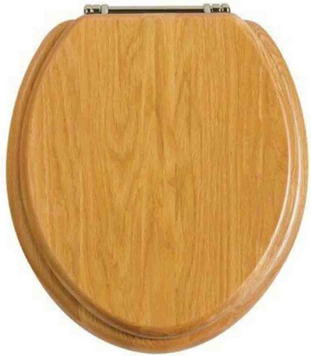 Heritage oak toilet wood - oak,