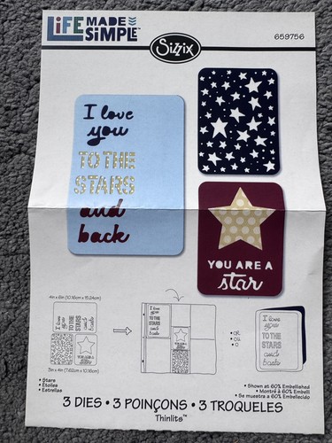 Sizzix thinlits die set 659756 - sizzix,