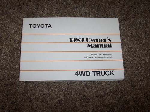 1989 toyota 4wd pickup truck - toyota,