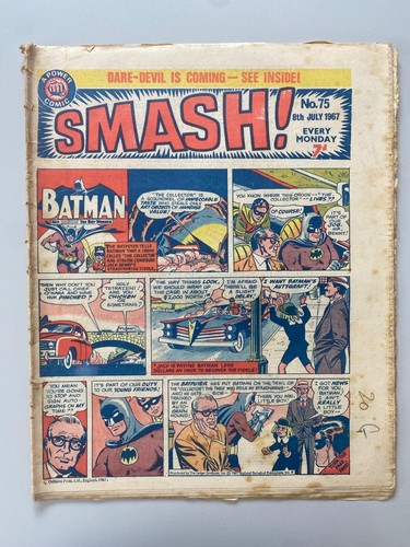 Smash comic 8th july 1967 - smash,