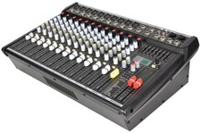 2 x 350W Powered Mixers with