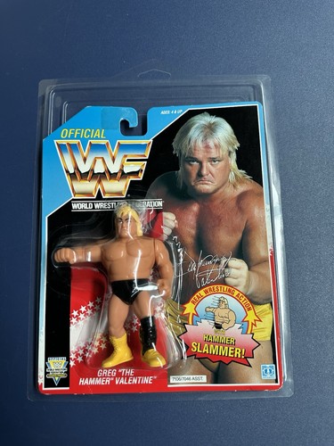 Hasbro wwf greg the hammer - wwf,