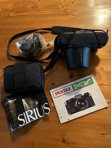Pentax camera with - mv,