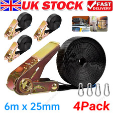 Zinc Ratchet Straps 6m x 25mm