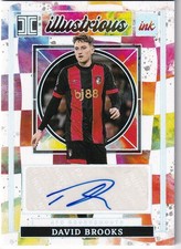 2024-25 Panini Impeccable Illustrious Ink David Brooks AUTO /49 AFC Bournemouth