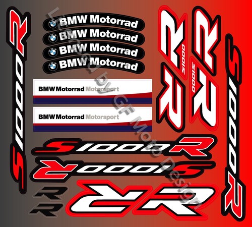 Bmw s1000r motorcycle sticker - bmw,