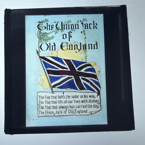 Antique magic lantern slide - antique,