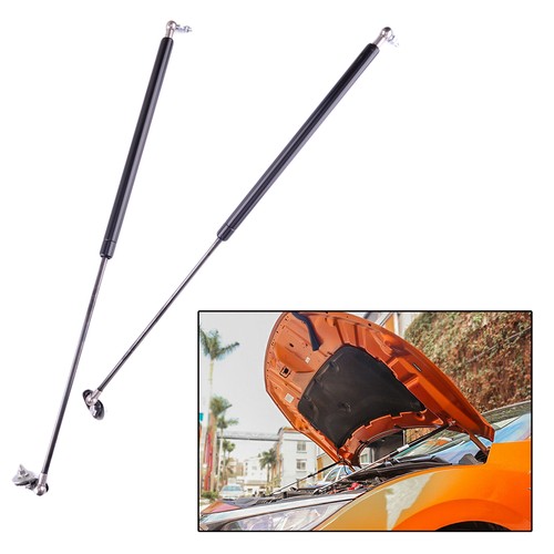Front hood gas - front, spring