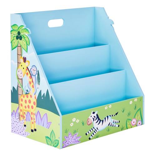 Kids safari bookshelf bookcase - kids,