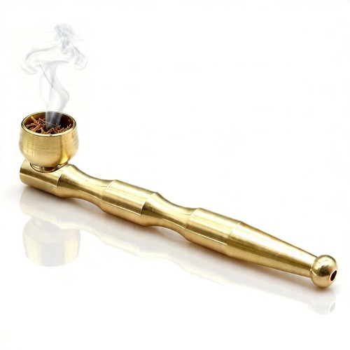 Solid brass tobacco - brass, with